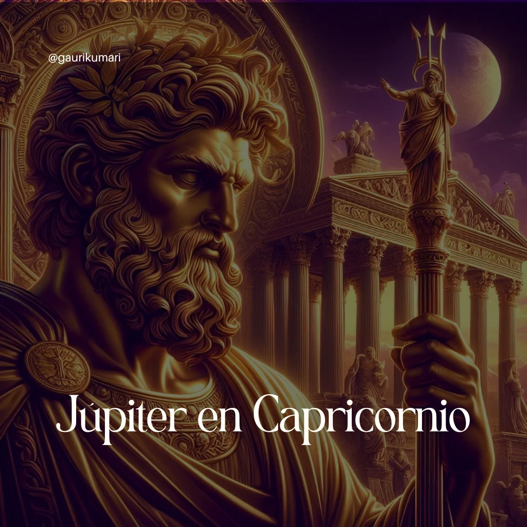 Júpiter en Capricornio