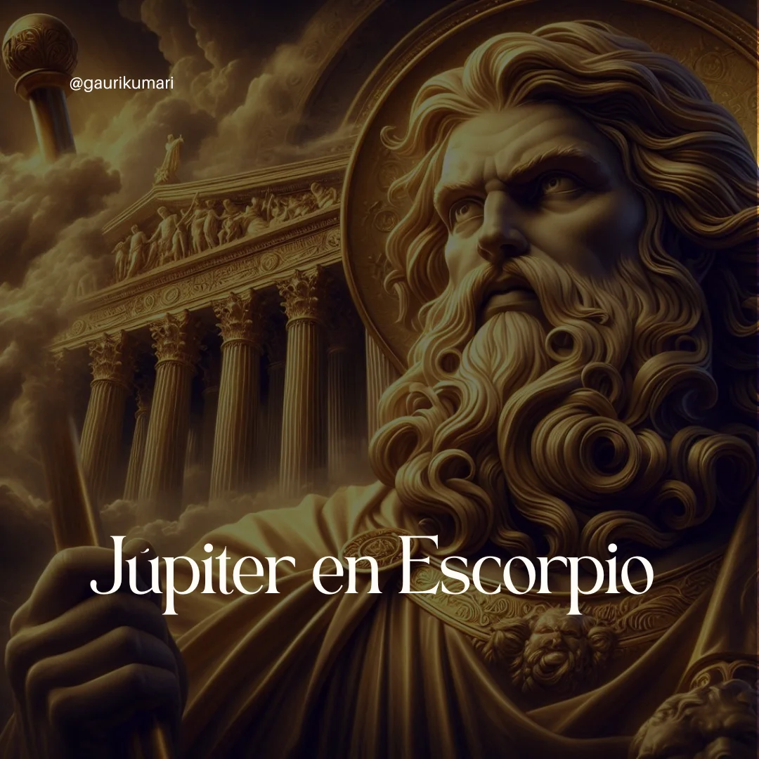 Júpiter en Escorpio