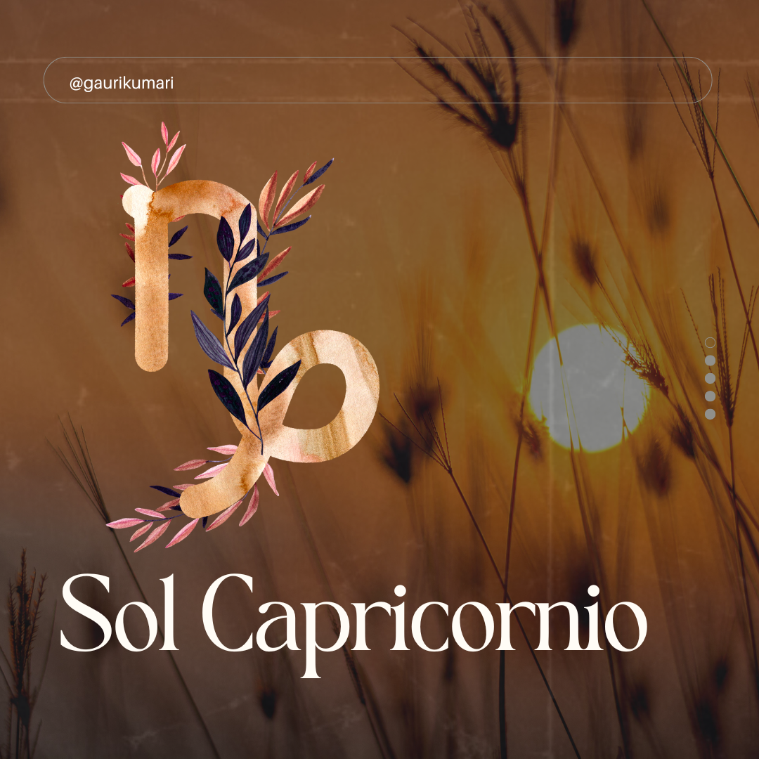 El Sol en Capricornio